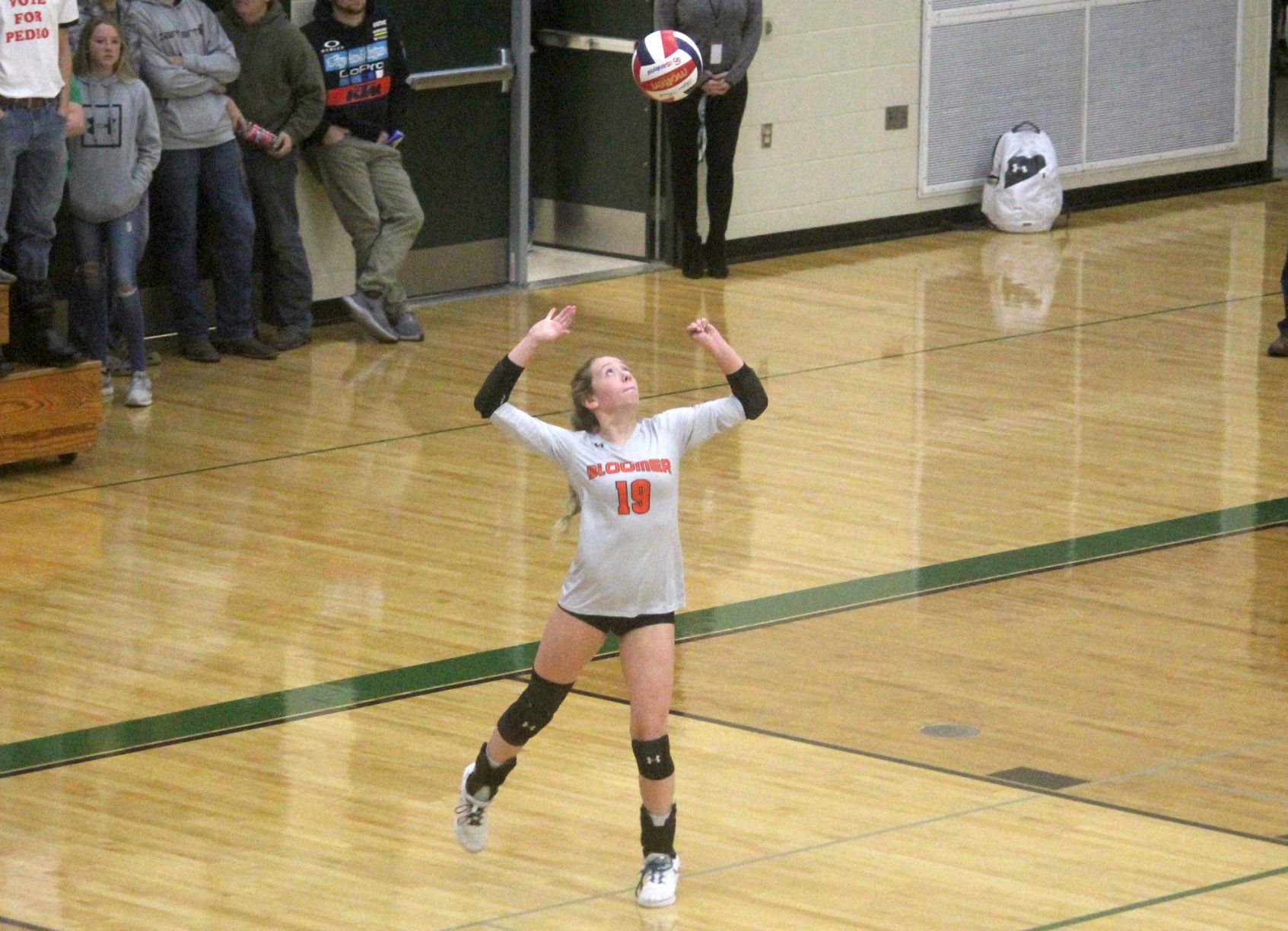 Bloomer volleyball at Osceola 10-31-19